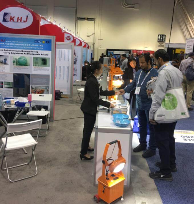 KHJ Semiconductor Lighting presented itself at the 2019 Global Petroleum Show (GPS)